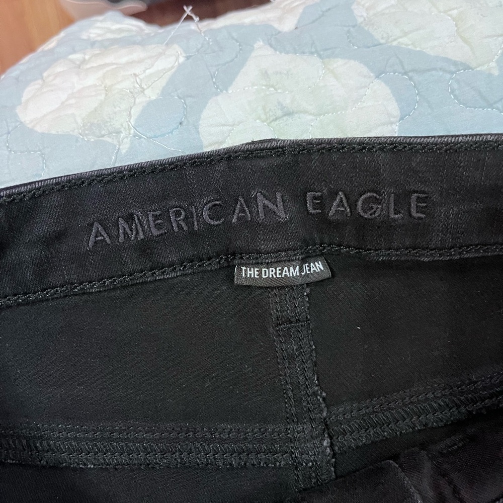 American Eagle Outfitters Black Skinny Jeans - Picture 5 of 7